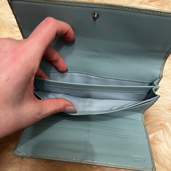 Coach Gray Wallet - Picture 4 of 5